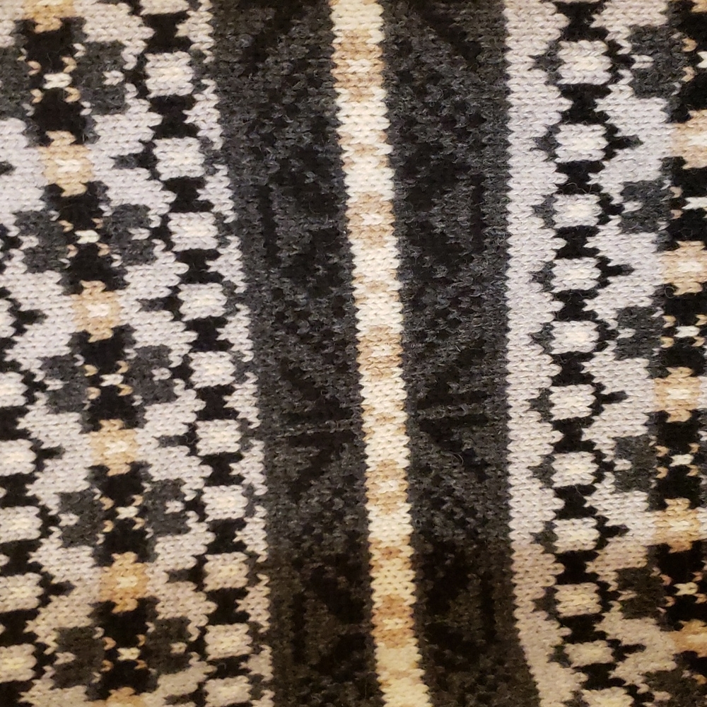 J. Crew Black and White Patterned Sweater - Picture 9 of 10